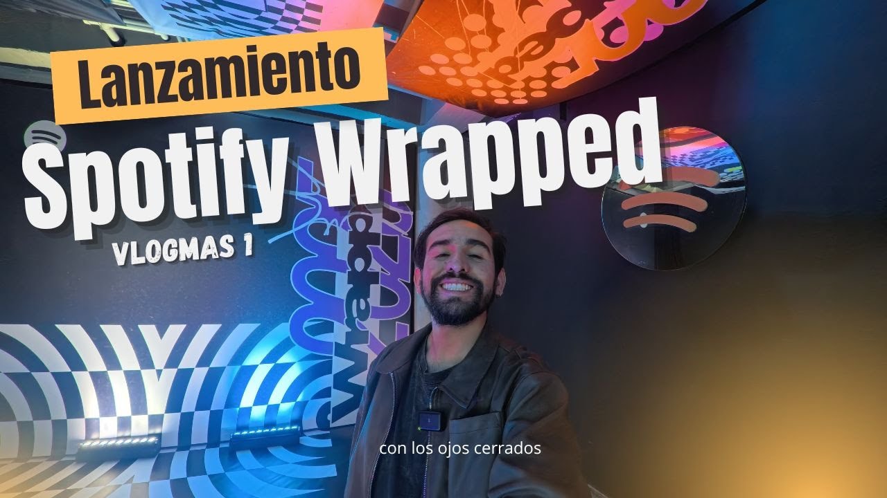 Me invitaron al lanzamiento del Spotify Wrapped 2025 (Vlogmas 1)