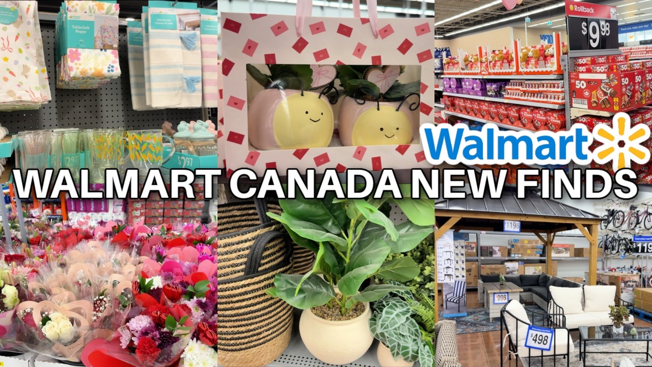 Walmart Canada NEW Finds! 💕 Valentine&rsquo;s Day, Spring Clothes, Easter Decor & Summer Must-Haves