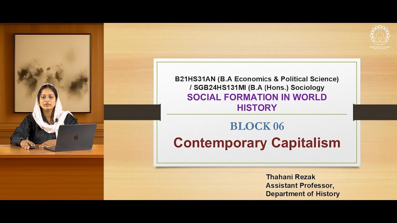 B21HS31AN / SGB24HS131MI  Social Formation In World History, Block 6