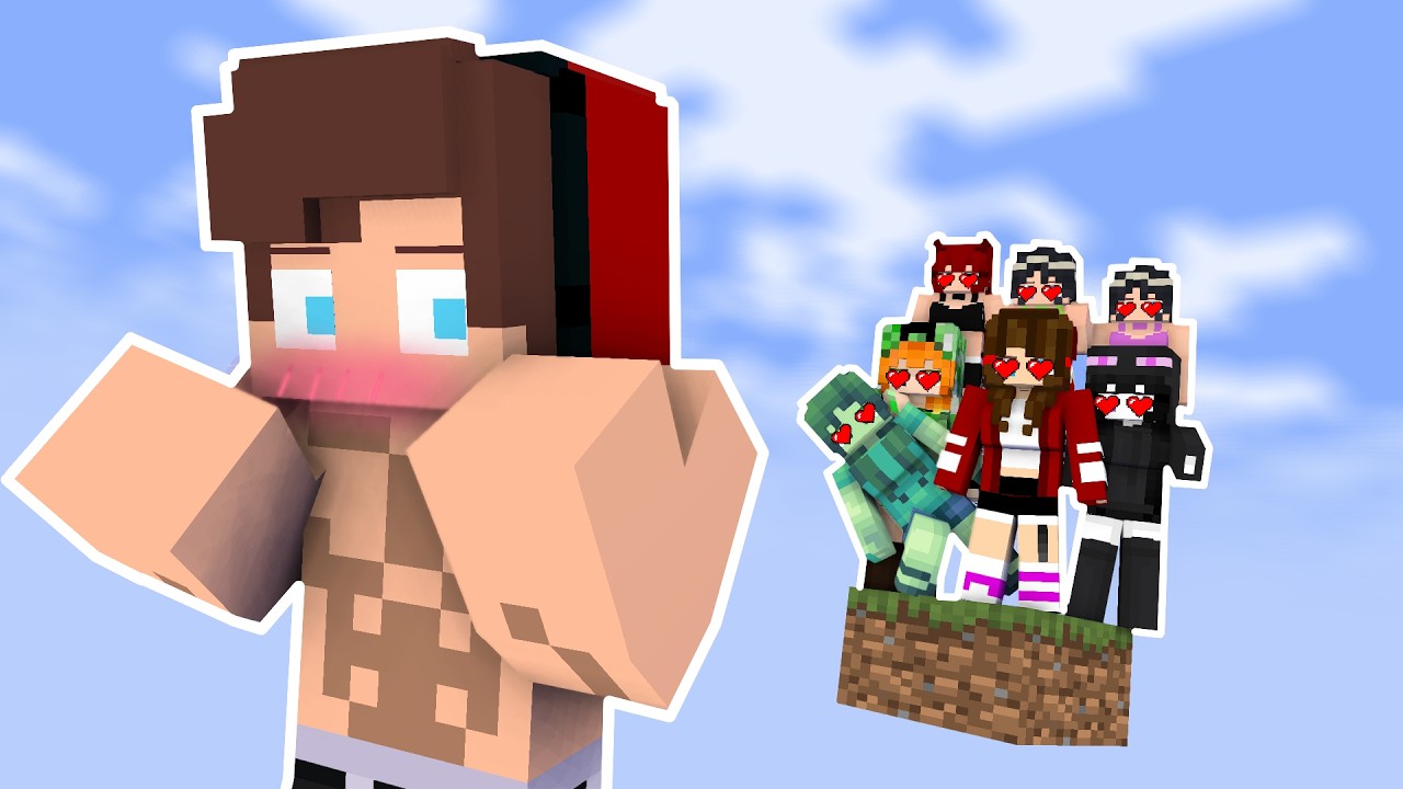 MAIZEN : ALL EPISODE JJ was left alone with the Hot MOB Girls in a ONE BLOCK world