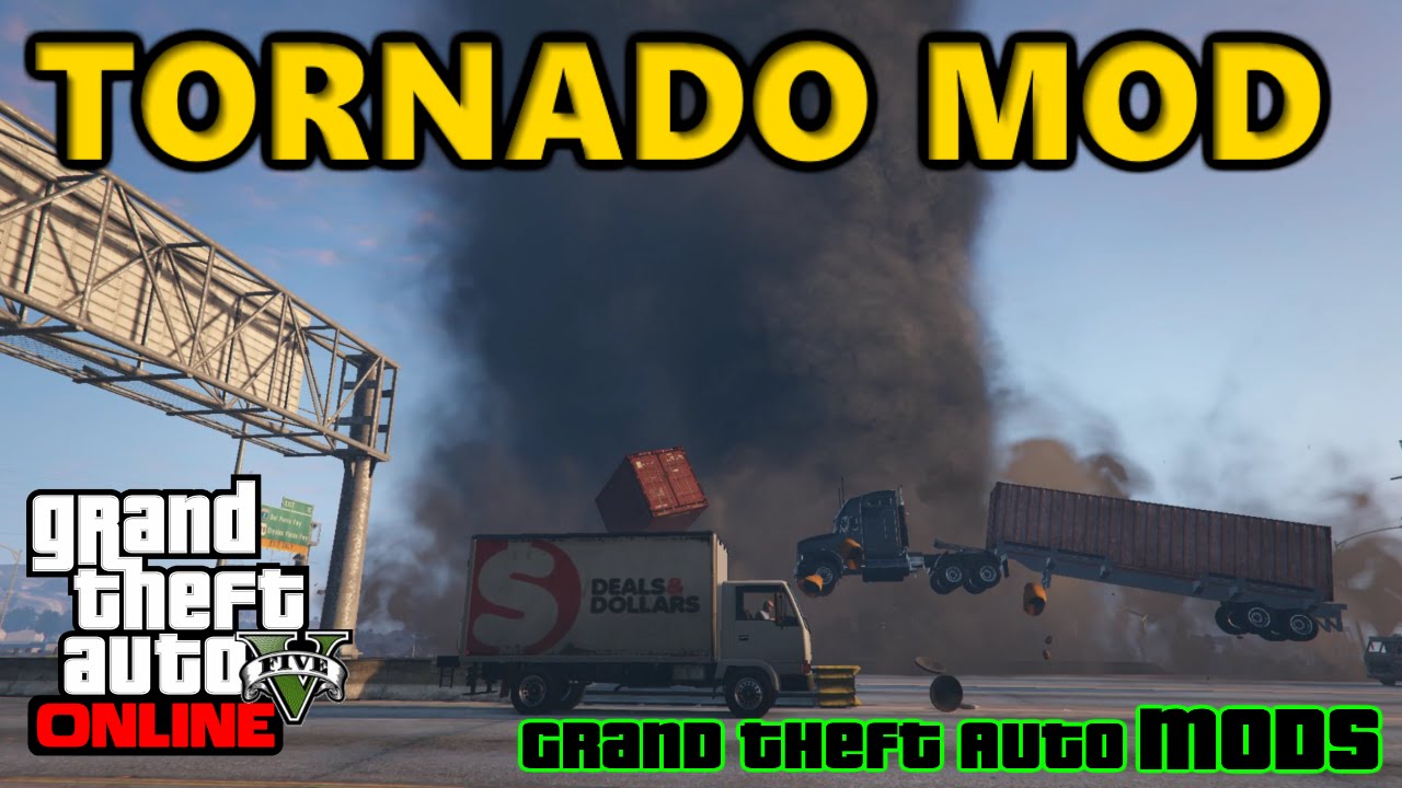 TORNADO SPAWNING MOD for GTA5 PC