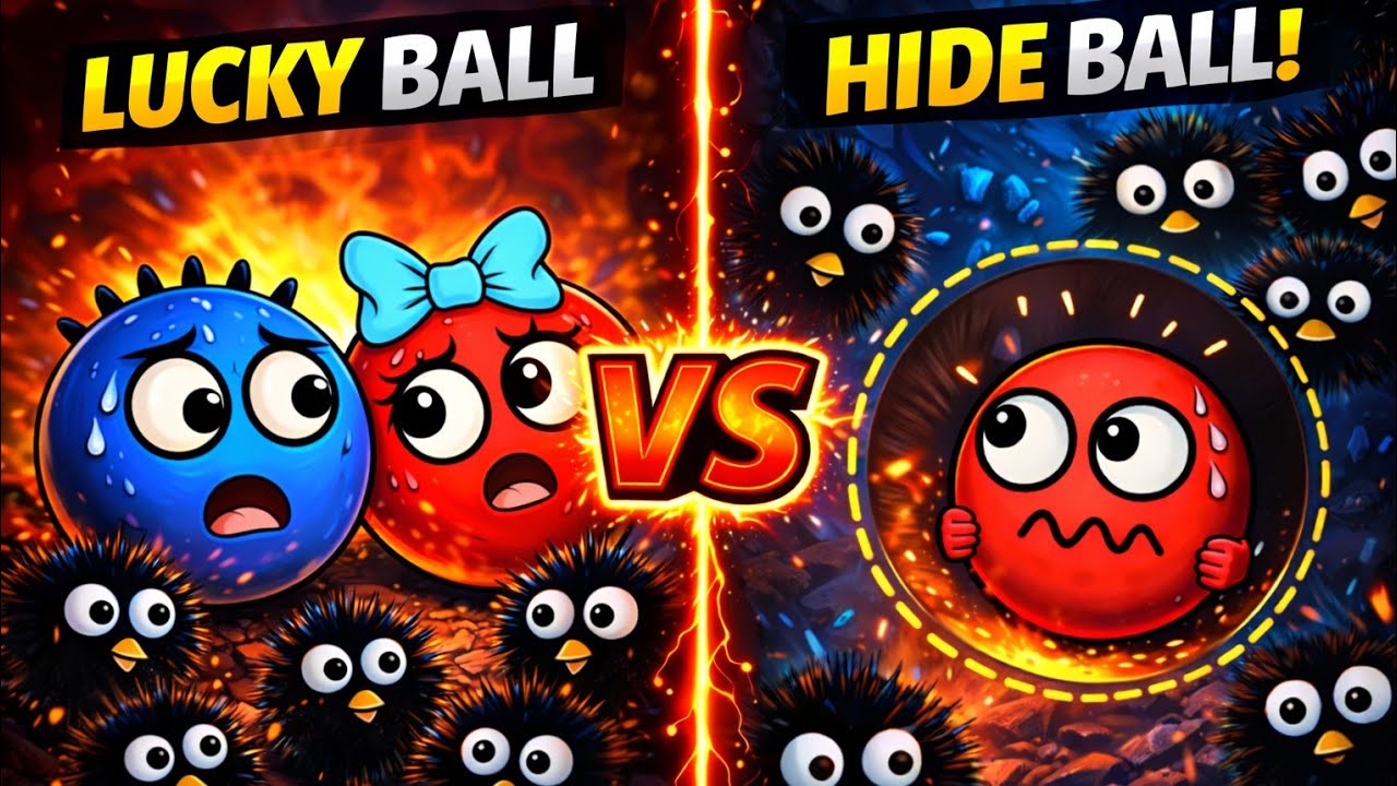 Hide Ball vs Lucky Ball |part 2🔥 Comment for part 3👿Ultimate Challenge 2026 | HE Gaming Hub