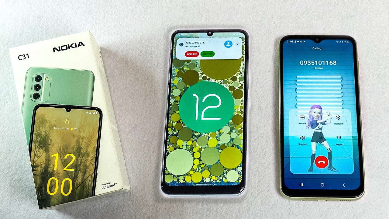 NOKIA G31 Android Unpacking + Outgoing Call & Incoming Call + Samsung Galaxy A14