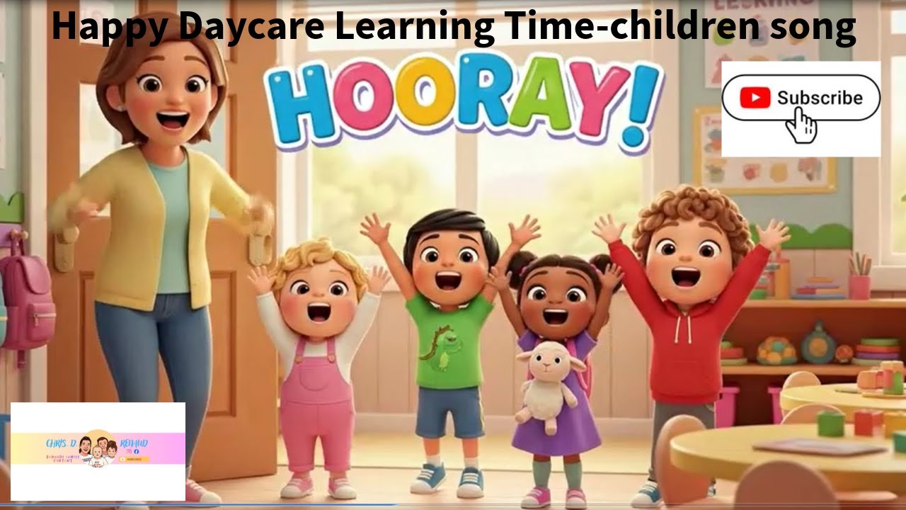 Happy Daycare Learning Time-children song