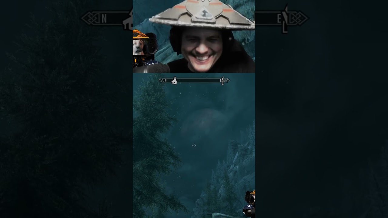 #florenciosc on #Twitch | Flo got troll by the kid, THE NAUGHTY ONE. Skyrim Moment