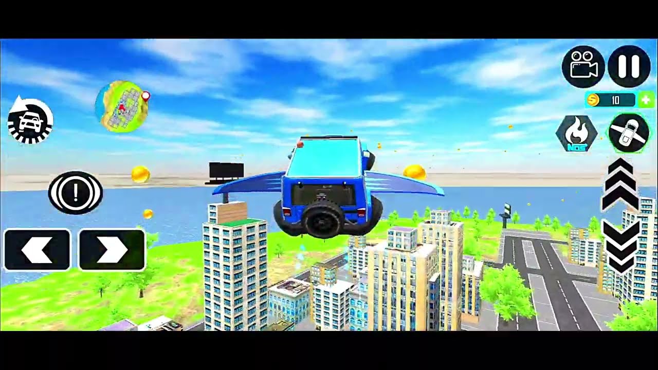 Flying High-Speed Jeep Racing in Town | Ultimate Stunt Track Gameplay 2026 | COPPA KIDS