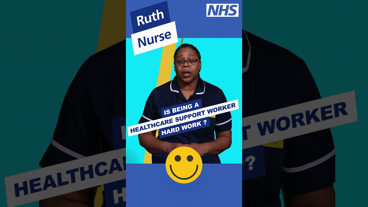 Is being a Healthcare Support Worker hard work? #shorts