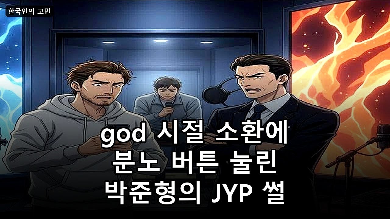 god 시절 소환에 분노 버튼 눌린 박준형의 JYP 썰