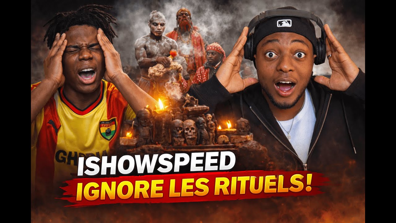 @ishowsppeed ignore les effect derrière ses retuel Ghana,benin