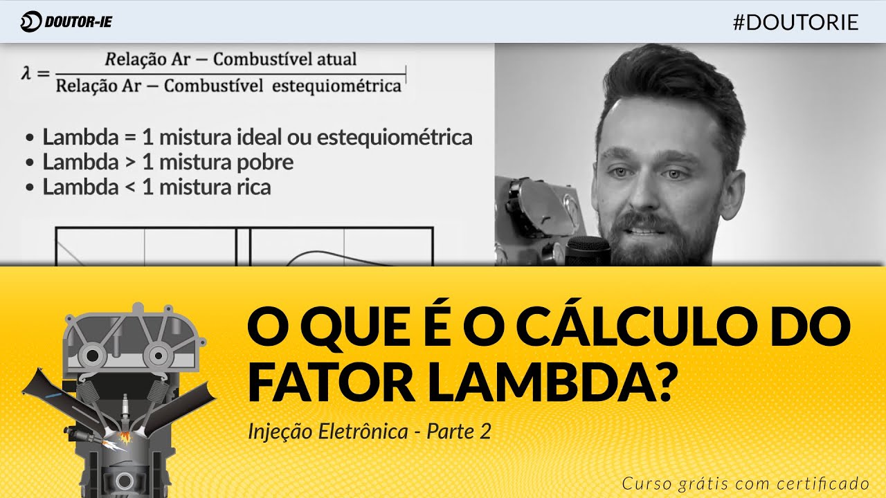 O QUE É o cálculo do FATOR LAMBDA? | Cortes da live de Injeção Eletrônica #07
