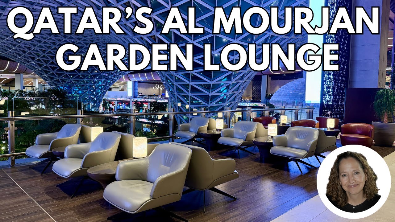 Qatar Airways Newest Business Class Lounge - Al Mourjan 