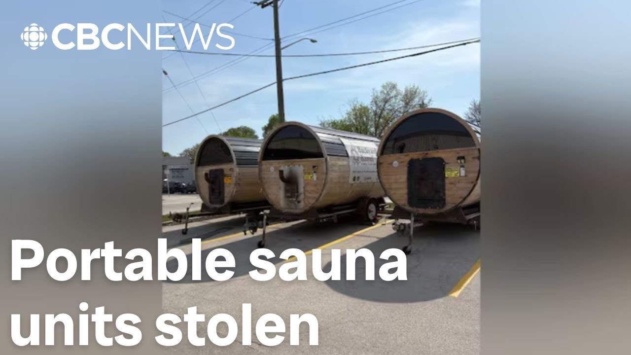 Portable sauna units worth roughly $75K stolen from owner's lot in Winnipeg