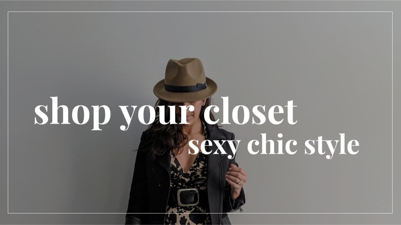 Shop Your Closet: New Outfits With Old Clothes | Edgy & Chic Style  | Capsule Closet | Minimalism