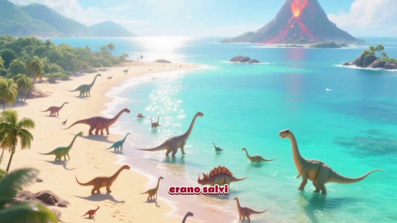 L'isola dei dinosauri: IL VULCANO