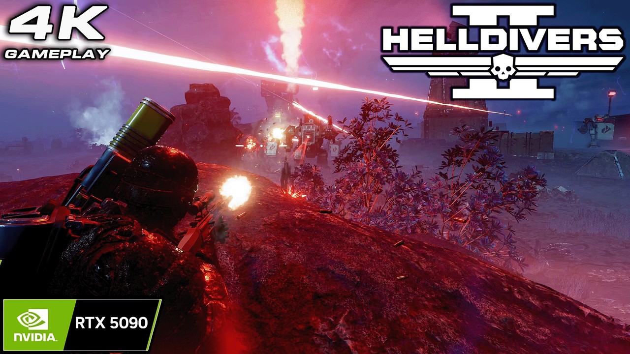 Helldivers 2: 4K Gameplay No Commentary ULTRA Settings | RTX 5090 P1119