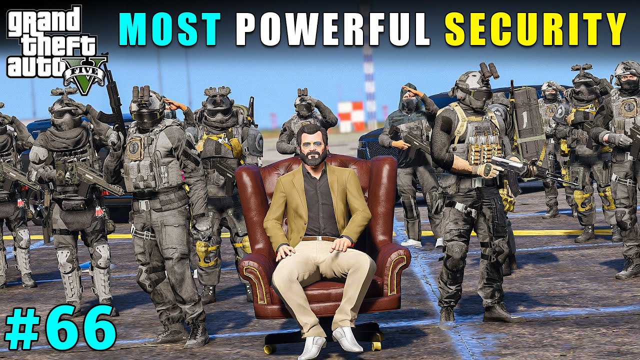 MOST POWERFUL SECURITY FOR MICHAEL | GTA V GAMEPLAY