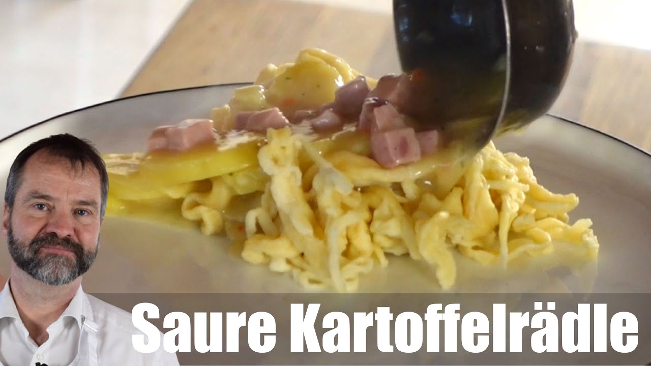 Saure Kartoffelrädle - schwäbischer Geheimtipp