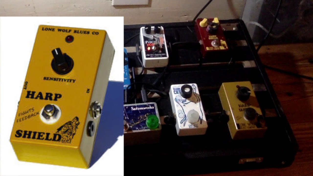 Jason Ricci's  amp, mic and PEDAL BOARD (2019)