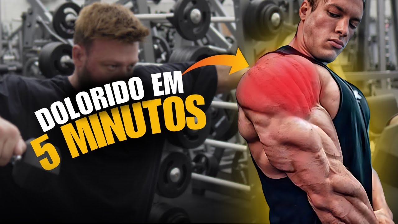TREINO DE OMBRO DEAD STOP (PUMP EM 5 MINUTOS)