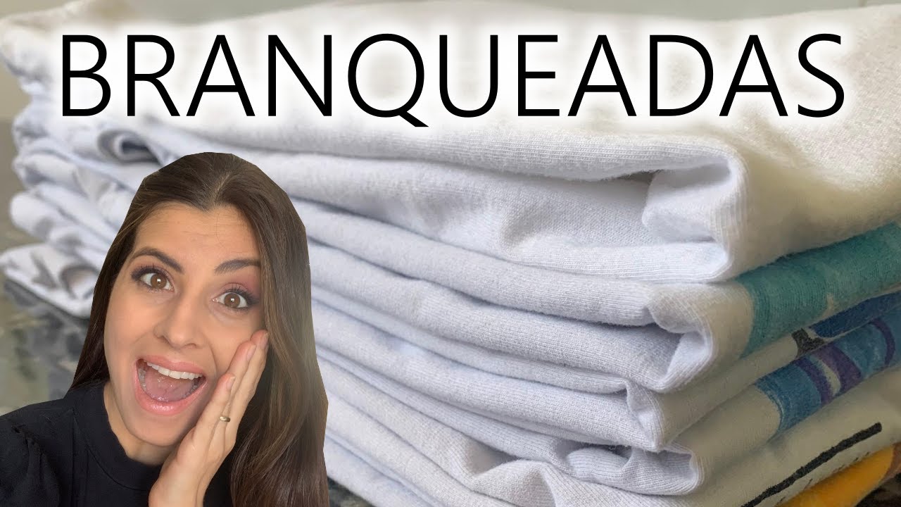 Como devolver o BRANCO para as roupas que amarelaram! | Por Dona Perfeitinha