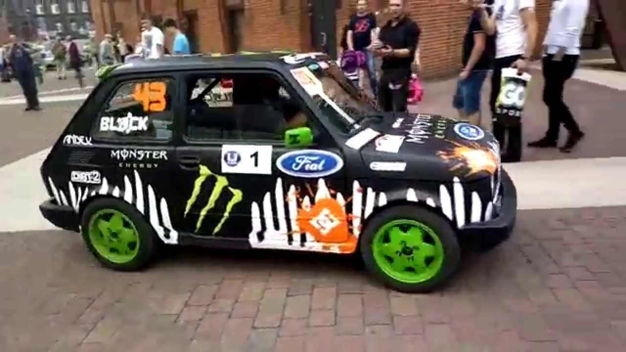Zlot 165  Maluchów Fiat 126p Manufaktura Łódź 1080 HQ