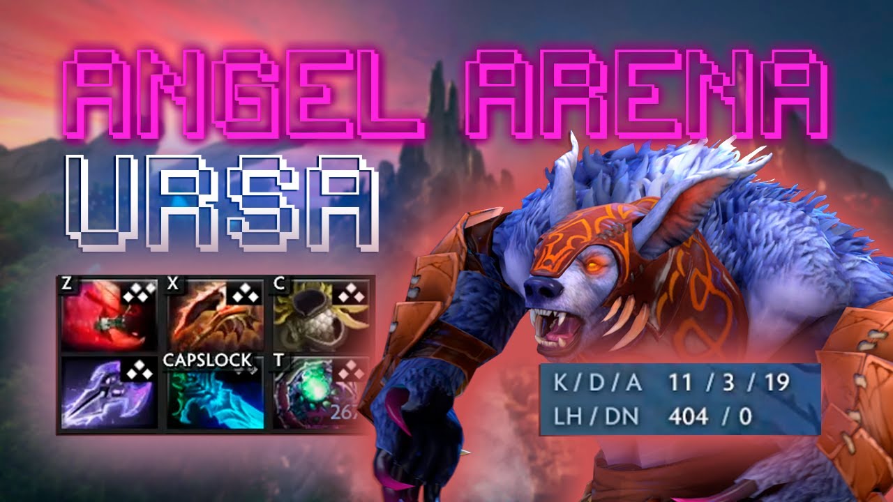 🐼 Angel Arena Frontier [URSA] BASIC STARTER GUIDE / FULL GAME #angelarena #dota2