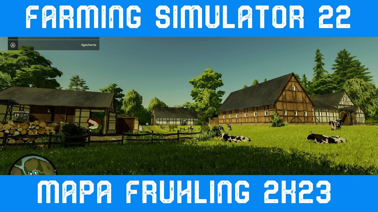 REVIEW  🇩🇪 FRUHLING  2K23 // MAPA MOD // FS22 // PS5 // ESPAÑOL