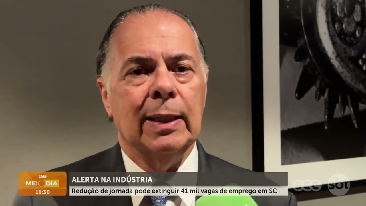 ALERTA NA INDÚSTRIA: redução de jornada pode cortar 41 mil vagas | Cotidiano | SCC Meio-Dia