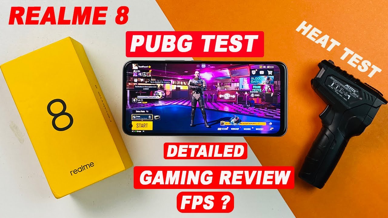 Realme 8 Pubg Test | Gaming Review | Heat test | Anutu scores | Price in Pakistan | Kharedari.pk