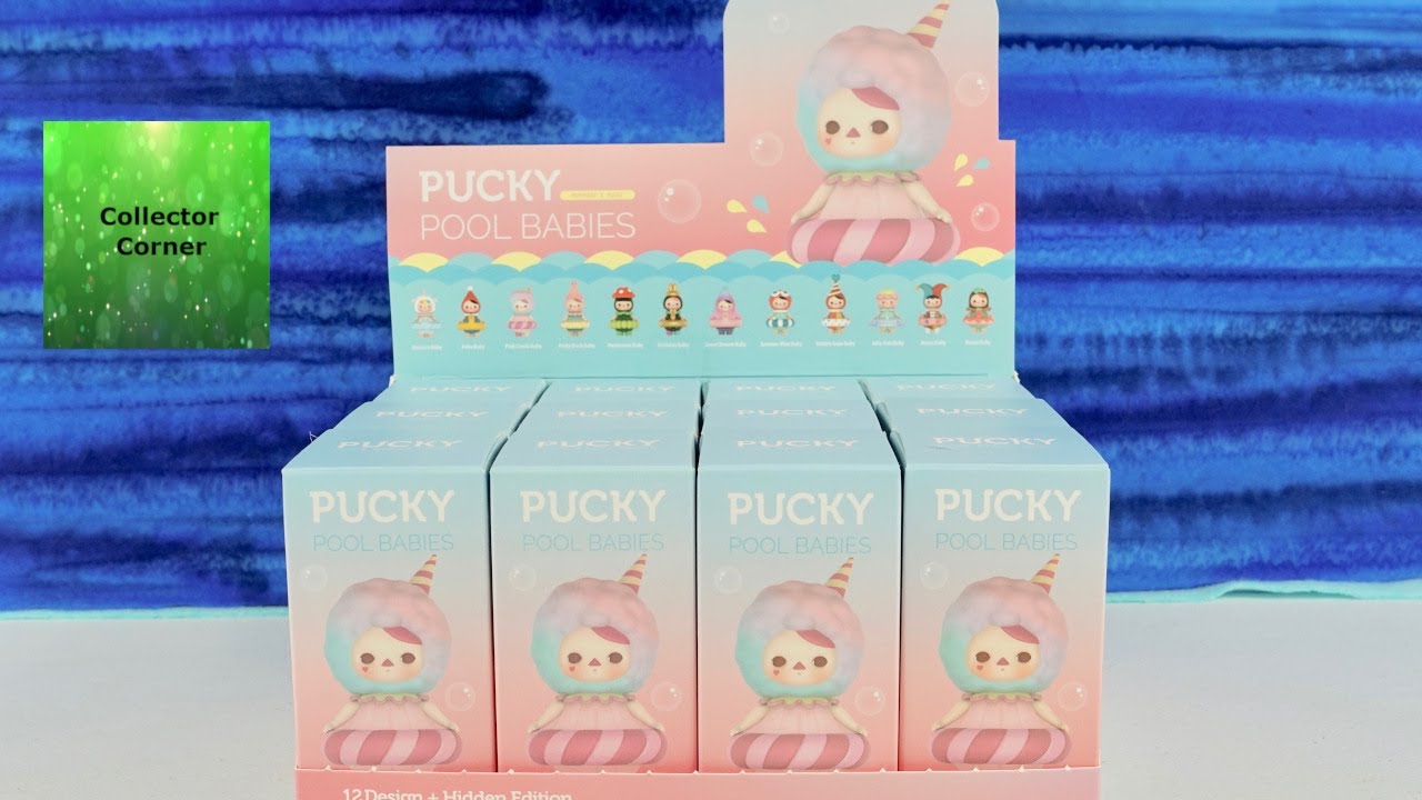 Обзор фигурки Pucky Pool Babies Pop Mart Blind Box | CollectorCorner