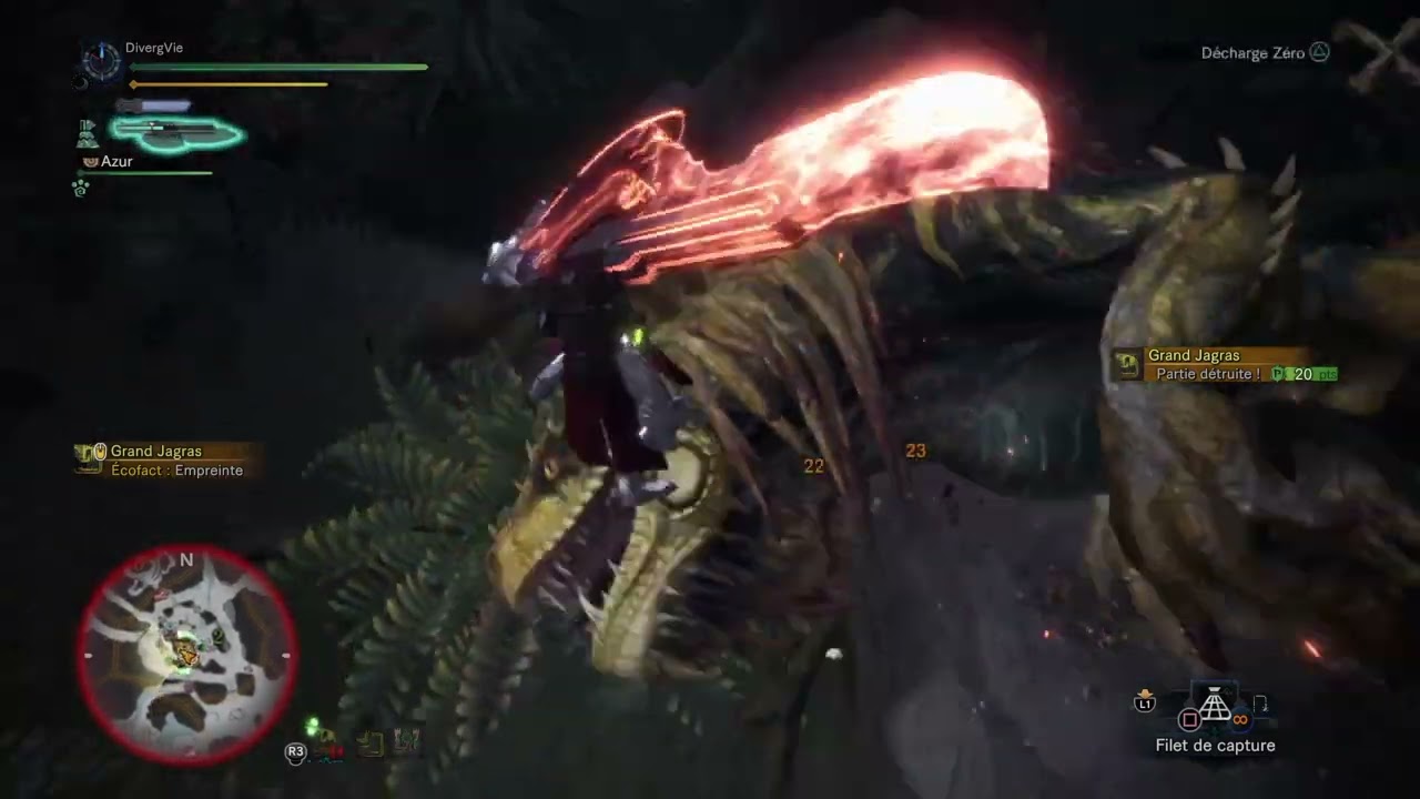 [MHW] Le grand glouton / Morpho-Hache ||00'57'53||