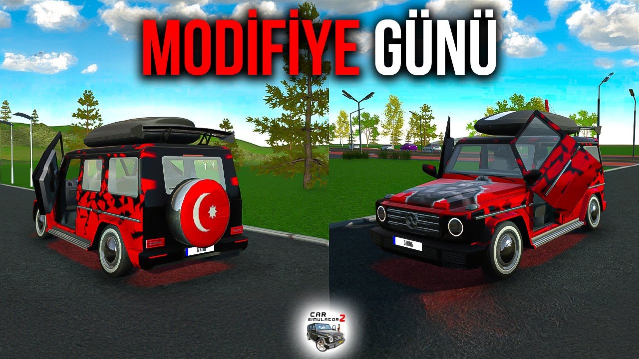 Rastgele Bir Arabayı Modifiye Ediyorum MODİFİYE GÜNÜ !!! Car Simulator 2
