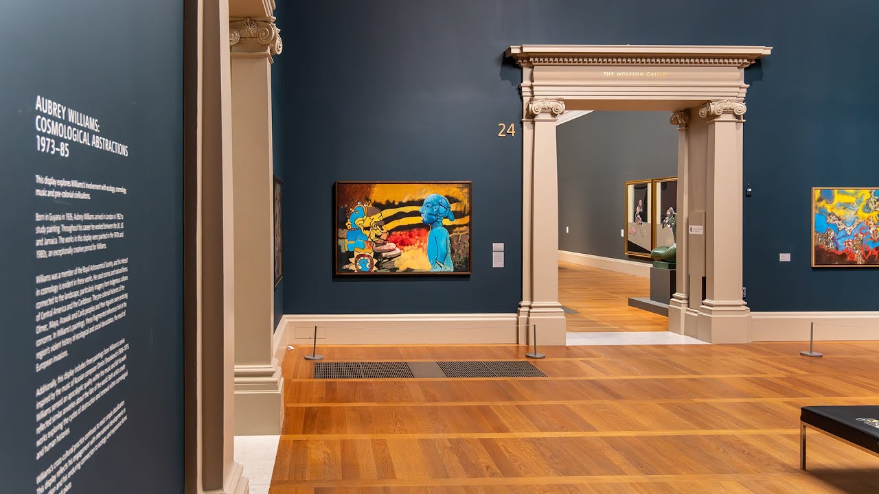 Aubrey Williams - Cosmological Abstractions ex - Tate Britain - London - August 2023