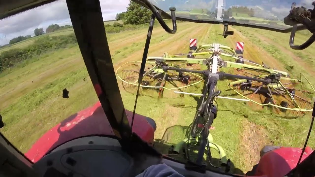 Raking Silage 