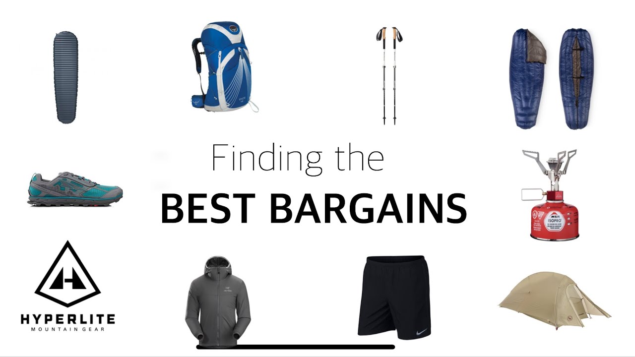[WATCH BEFORE YOU BUY] : How to score the BEST BARGAINS on outdoor gear