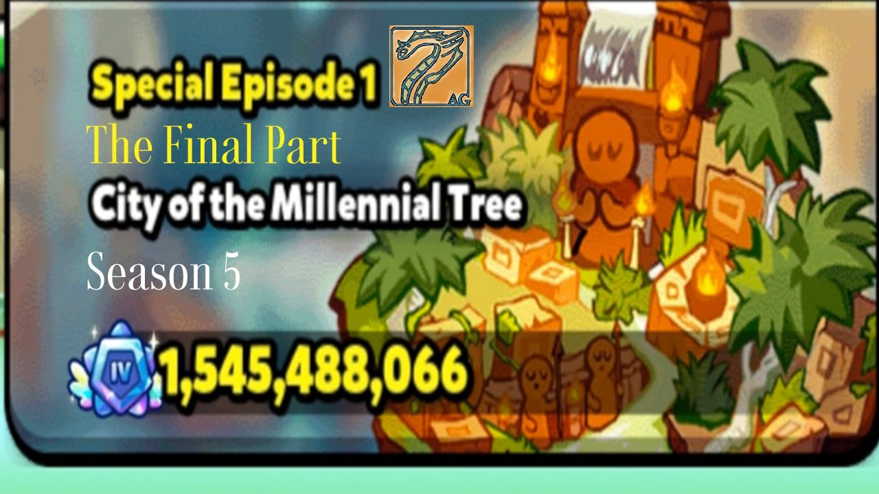 Cookie Run: OvenBreak l Breakout Mode Season 5: City of the Millennial Tree Final Run (PB) Part 2
