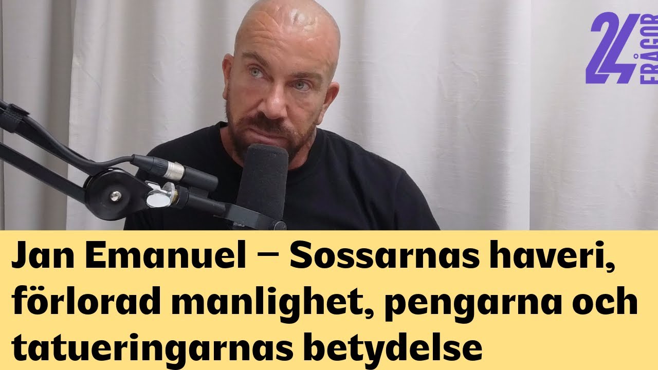 Jan Emanuel – Socialdemokraternas haveri, förlorad manlighet, pengarna och tatueringarnas betydelse