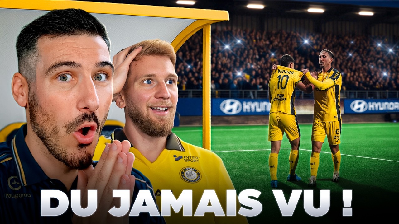 DU JAMAIS VU ! INSIDE avec VAL LIENARD au Pau FC !