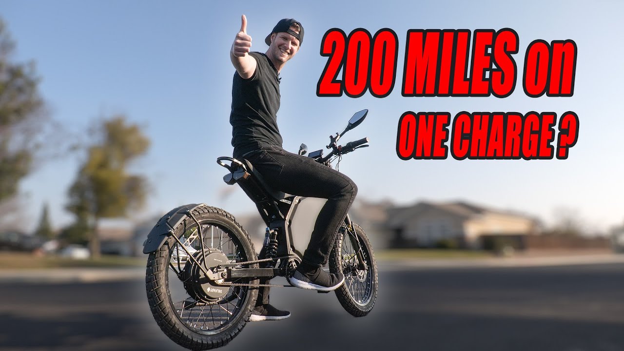 How Far can the World–Record eBike ACTUALLY go on one charge?