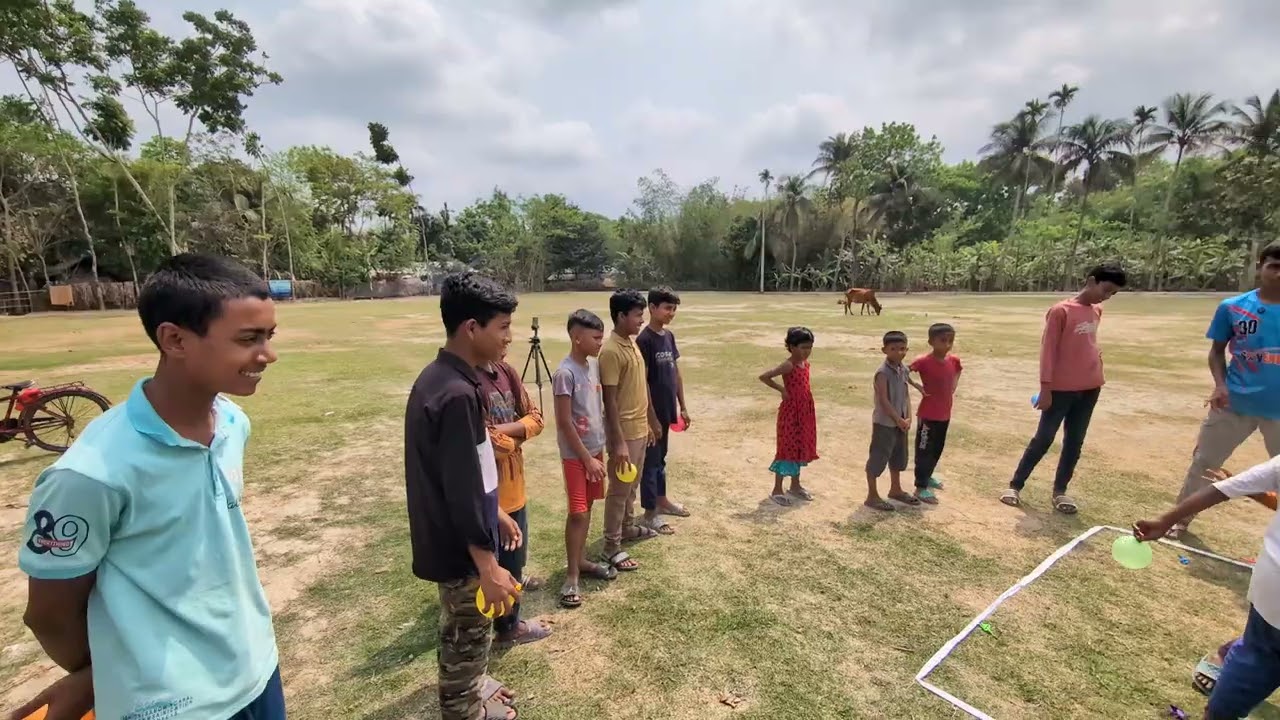 বেলুন ফাটানো খেলা একই মজার খেলা  …? 😱🌱✅