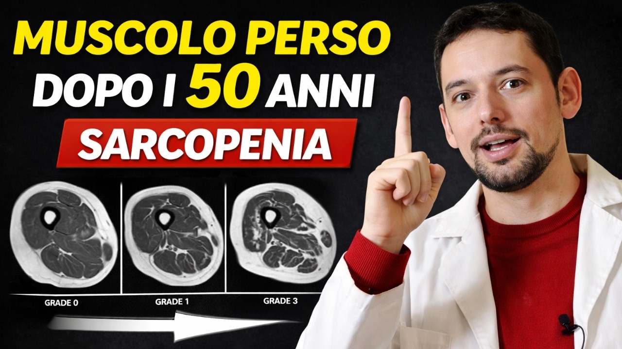 Perdita di MUSCOLO dopo i 40-50-60 anni (e come fermarla)
