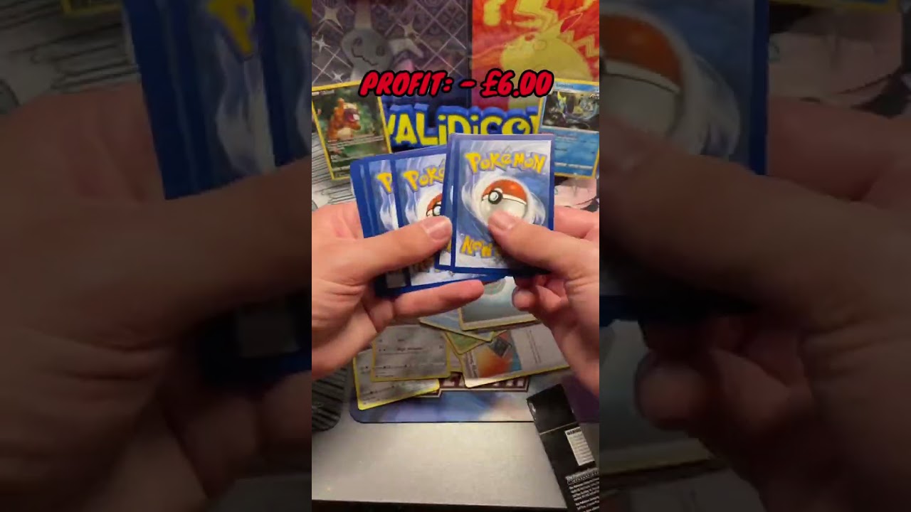 Can we make a profit from a Triple Blister pack? 👑 #pokemoncards
