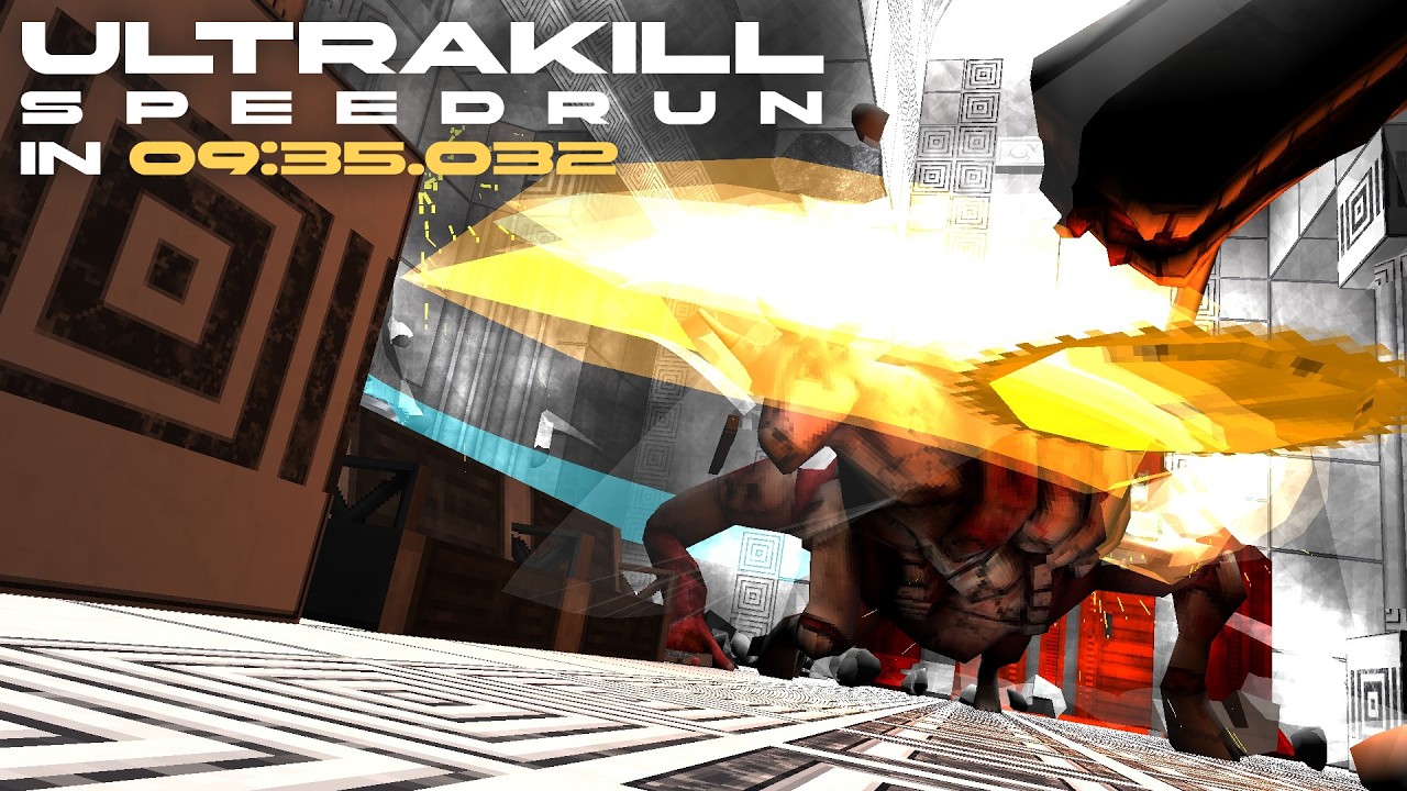 Ultrakill completed in 9 and a half minutes