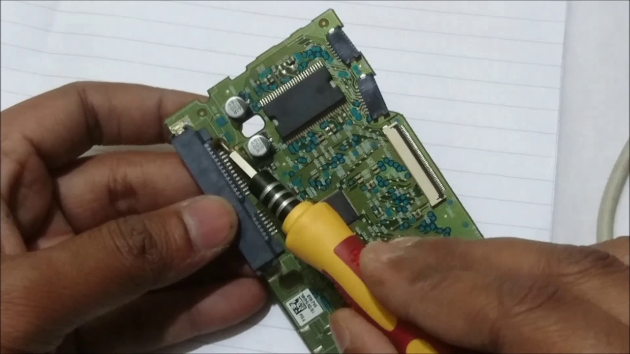 DVD Writer Broken SATA connector replacement