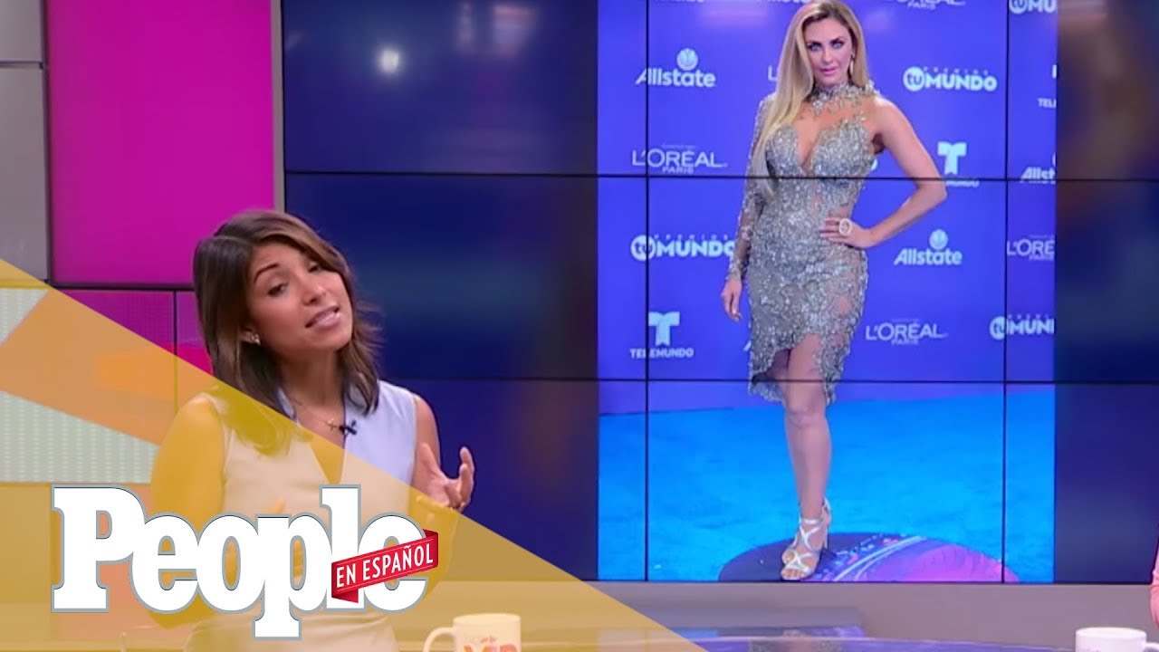 Aracely Arambula causa sensación en Premios Tu Mundo 2017 | PeopleVIP