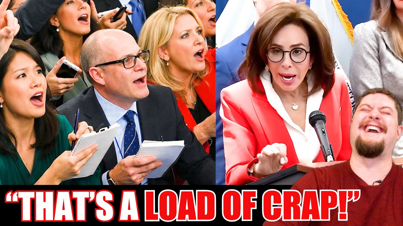 Judge Jeanine gets surrounded by woke reporters, what she does next is pure FIRE