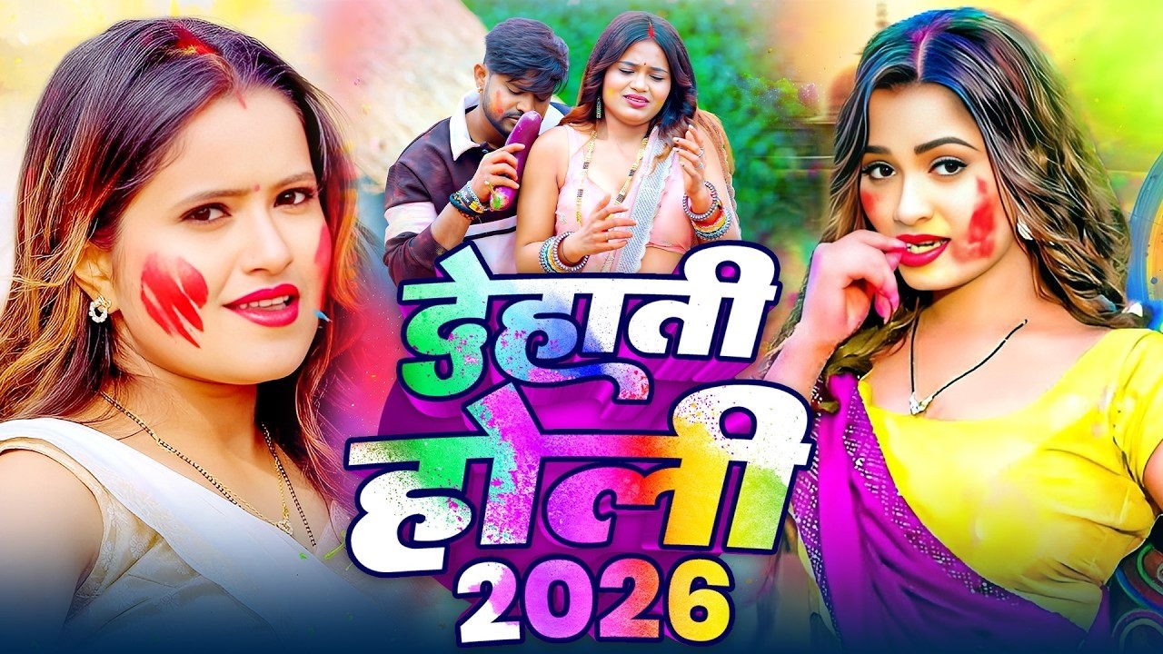 2026 के असली देहाती होली गीत| बंगला में उड़ेला अबीर | पारम्परिक होली गीत - Bhojpuri Holi Song 2026