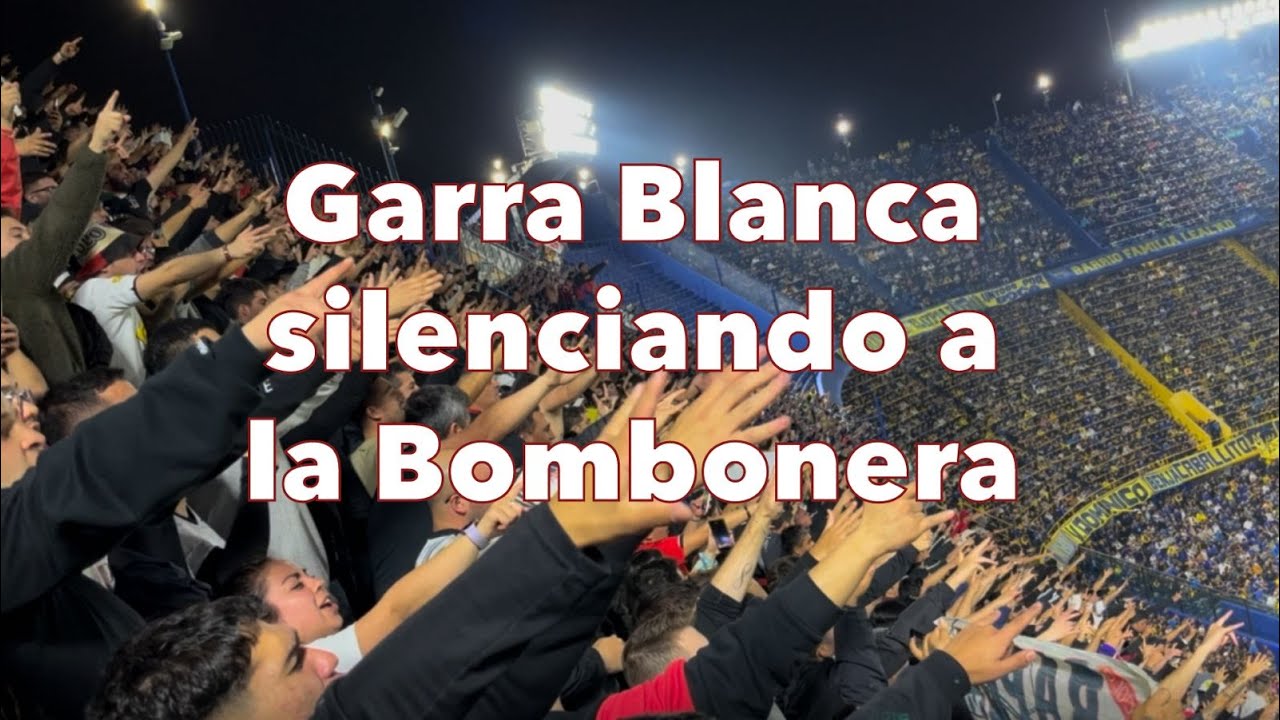 Garra-Blanca en la Bombonera 2023 | Boca Juniors VS COLO-COLO