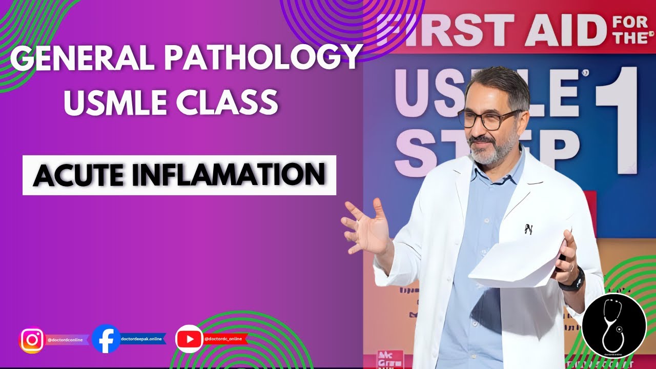 Acute Inflammation EXPLAINED 🔥 | High-Yield Pathology Breakdown