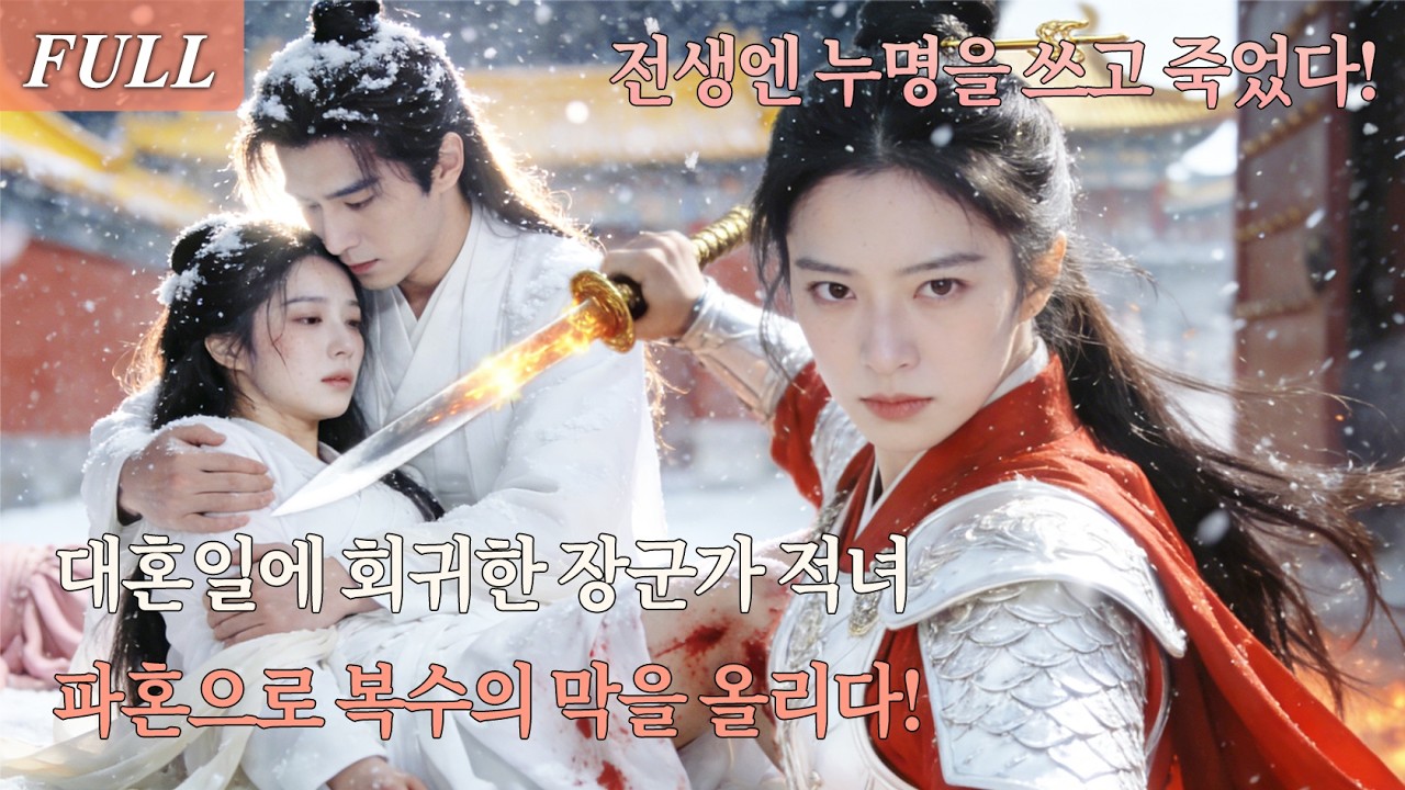 [FULL]전생 장군부가 누명으로 멸문! 적녀는 혼례날 회귀, 약혼자의 파혼에 통쾌한 반격. 육황자와 손잡고 복수해 권세를 장악한다!#드라마 #shortdrama #kdrama